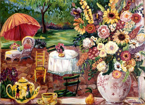Tea Time by Suzanne Etienne
