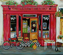 Irish Tea Shop by Suzanne Etienne
