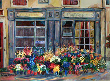 "Flower Market" by Suzanne Etienne