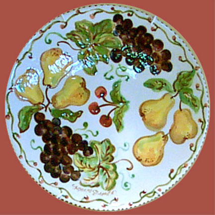 Fruit Plate by Suzanne Etienne