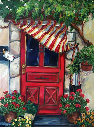 "Red Door" by Suzanne Etienne