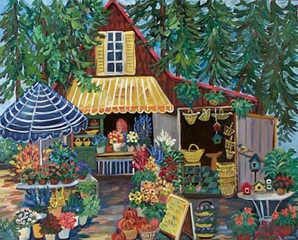 Redwood Flower Market by Suzanne Etienne