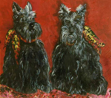 "Scotty Dogs" by Suzanne Etienne
