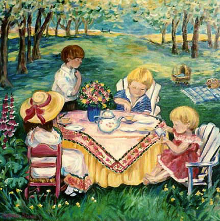 "Tea Party" by Suzanne Etienne