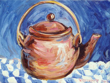 "Teapot - Clay" by Suzanne Etienne