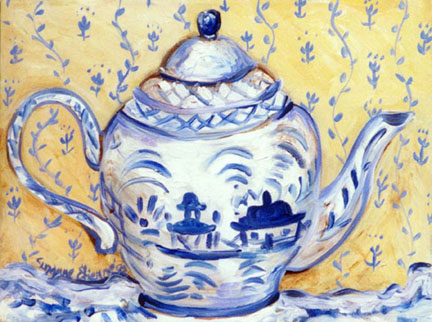 "Teapot - Delft" by Suzanne Etienne