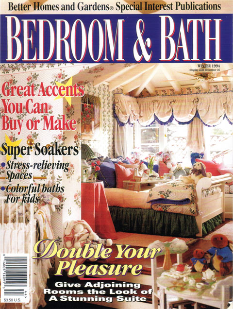 Better Homes & Garden magazine features the art of Suzanne Etienne